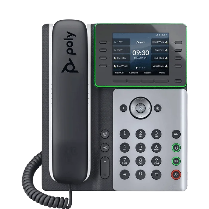 Poly Edge E350 IP desk phone